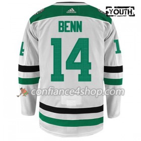 Adidas Maillot de Hockey Dallas Stars JAMIE BENN 14 Blanc Authentic - Enfant